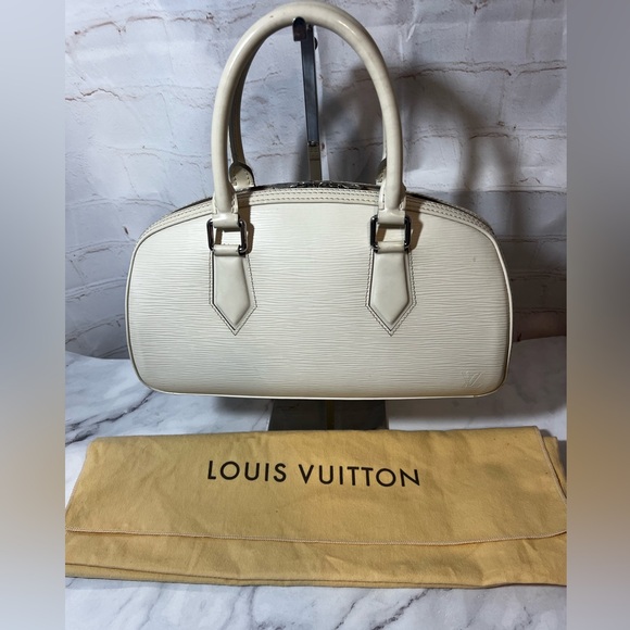 GUC Louis Vuitton Ivory Epi Jasmin Handbag - Picture 1 of 6